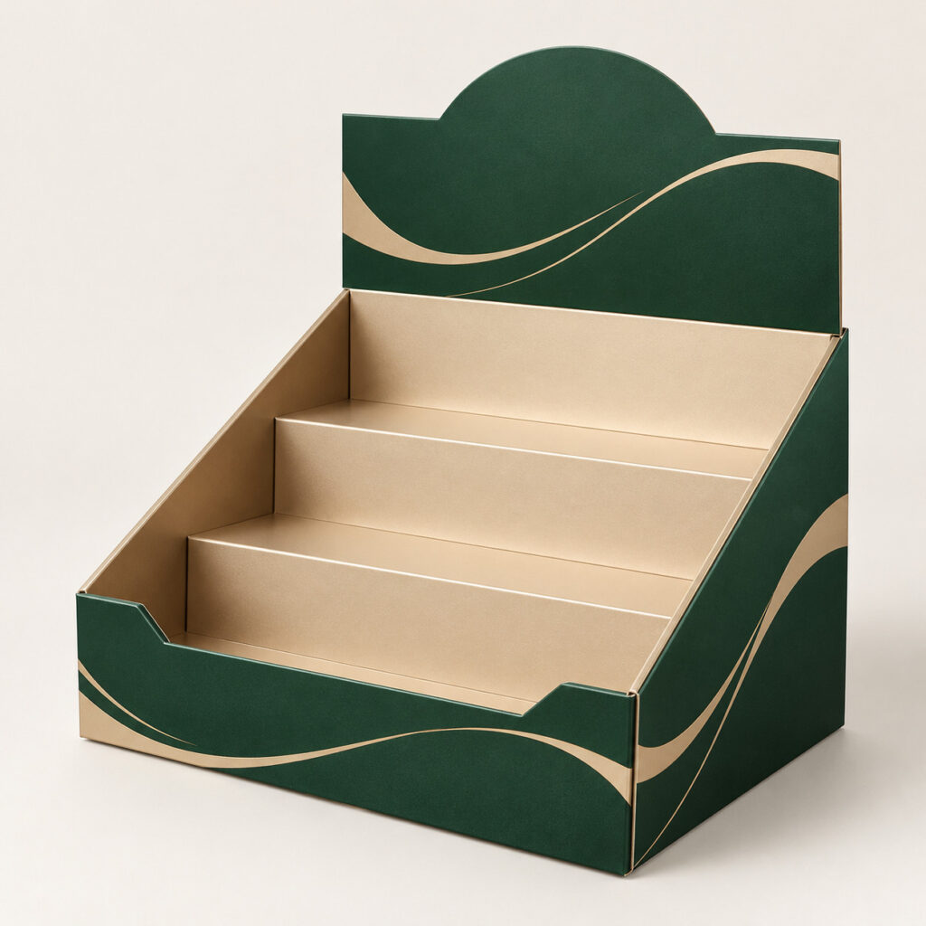 PackNiti packaging mockup: Custom Display Box (Style 000640) (PN-PD-000640)