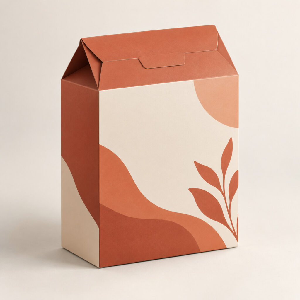PackNiti packaging mockup: Custom Zipper Top Box With Auto Self-locking (PN-PD-000647)