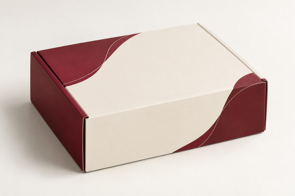PackNiti packaging mockup: Custom Tuck End Mailer Box (Style 000654) (PN-PD-000654)