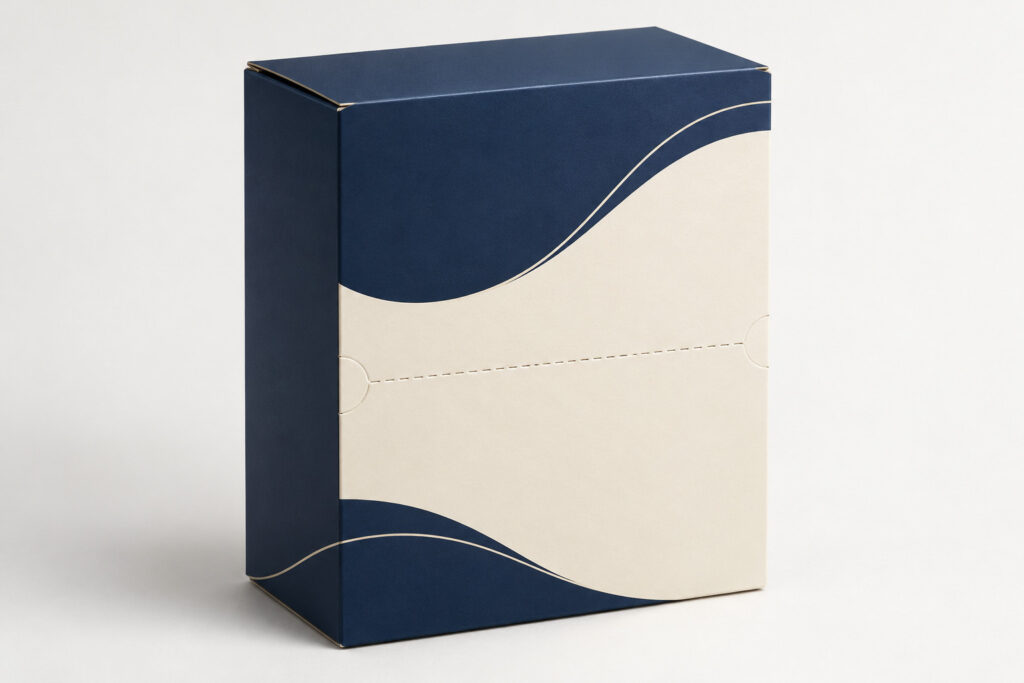 PackNiti packaging mockup: Custom Tuck End Box With Perforation (PN-PD-000675)