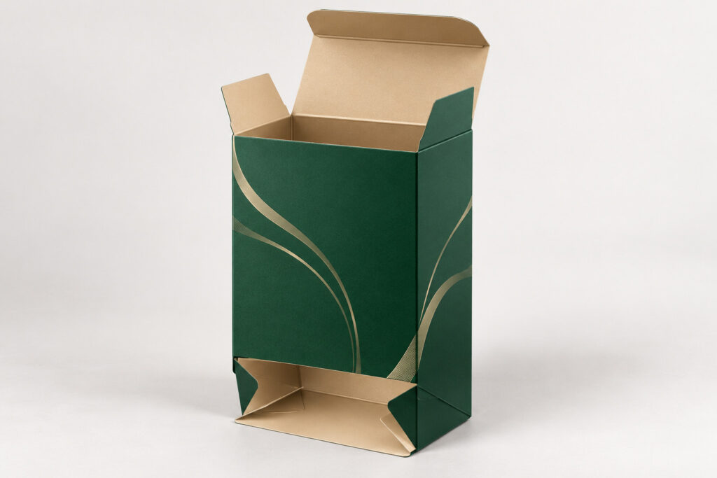 PackNiti packaging mockup: Custom Tuck End Boxes Back Open Snap Lock Bottom (PN-PD-000750)