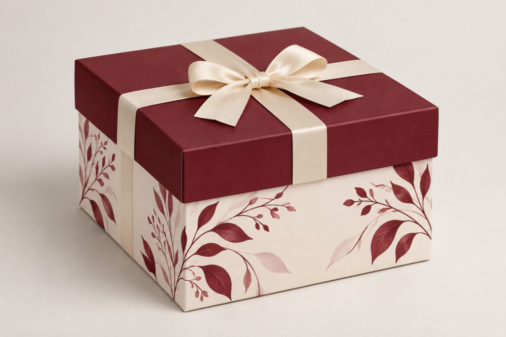 PackNiti packaging mockup: Custom Gift Box (Style 000754) (PN-PD-000754)