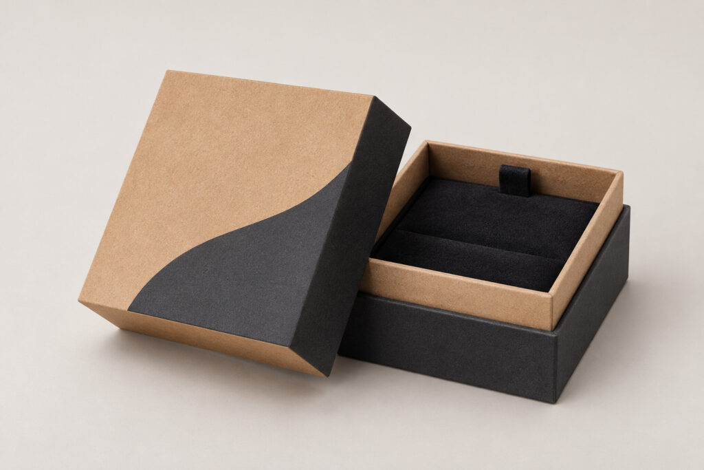 PackNiti packaging mockup: Custom Jewelry Gift Box (Style 000756) (PN-PD-000756)