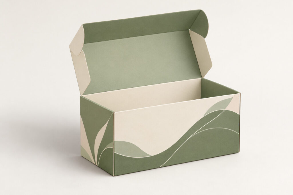 PackNiti packaging mockup: Custom Flip Top Boxes Easy Reverse-fold (PN-PD-000762)
