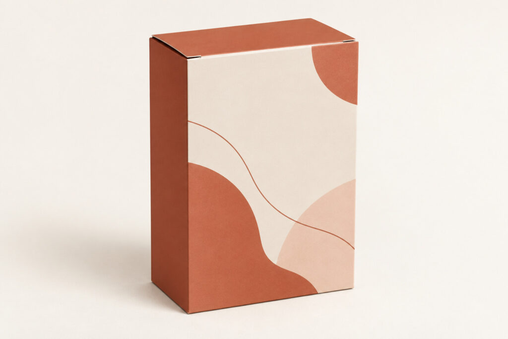 PackNiti packaging mockup: Custom Tuck End Box Variations Angled Portable (PN-PD-000777)